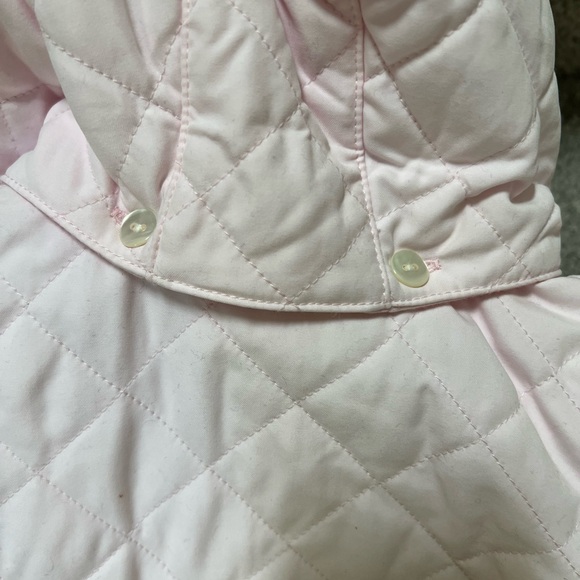 Emilie et Rose quilted pink barn jacket | 9mo. | new with tags - Picture 5 of 7